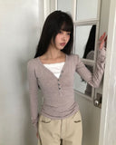 Ethan Stripe Warmer Long Sleeve T-Shirt