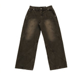 Vortex Washing Wide Denim Pants