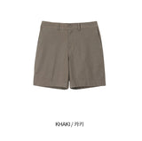 Span banding cotton shorts