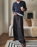 Ray Belted Wide Slacks