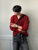 Rown detail cable cardigan
