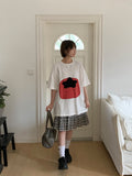 Knitly Embroidered Tomato Short Sleeve Tee