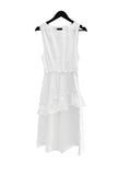 Romeli Frill Cotton Long One Piece