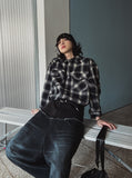 Bully western checked shirt