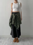 Wrinkle Check Overfit Shirt