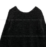 Bayes Boat Neck Boucle Knit