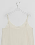 Himet Frill Tiered Sleeveless Long One Piece