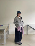 [unisex] Riove Raw Denim Wide Pants