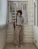 Summer Belted New Cargo Pants