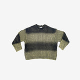 (Unisex) Rayon two-tone gradient knit