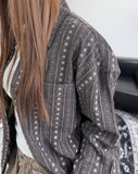Reed Flower Crop Shirt