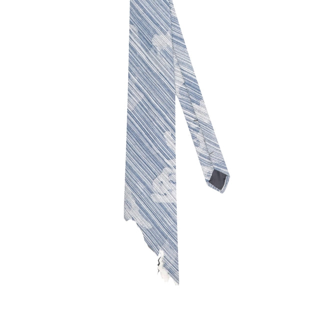 【2plan】24FW★ [LAN ARCHIVE] Dust Cutting Denim Necktie 2plan (ツープラン) - [LAN ARCHIVE] ダストカッティングデニム