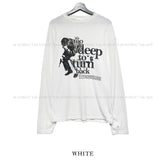 Deep press ribbed warm t