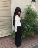 Garen Corduroy Cargo Wide Pants