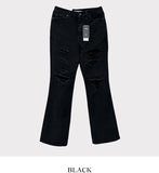 Savage damage flare bootcut pants