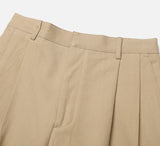 Rubing two-tuck banding shorts