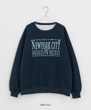 Giddels Brushed Embroidered Over Sweatshirt