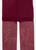 Deep Berry Wine Stockings