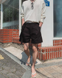 Maro Belted Half Pants