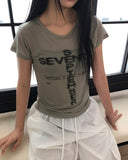 Dayming Tencel Short Sleeve T-shirt
