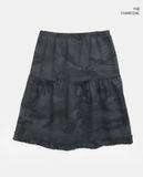 Deron Military Camo Midi Skirt
