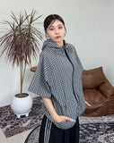 Tove Check Half Jacket