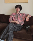 Ruins check overshirt