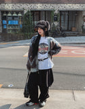 Cable Leather Trackline Corduroy Pants