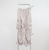 Retif String Shirring Wide Pants