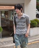 Cashed Slim Short Sleeve Knit