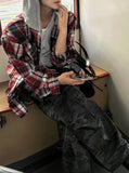 Western Check Hood Shirt