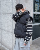 Toocun denim padded vest