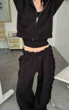 Side Ruffle Up