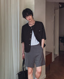 Deero Tweed Half Jacket