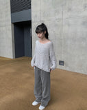 Sani mongle loose fit knit