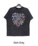 Penner Heart Washed Short Sleeve T-shirt