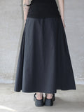 Rugyu Button Skirt