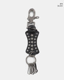 Yeru Bohemian Star Stud Leather Carabiner