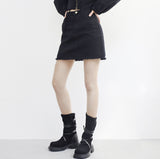 Sie Cotton Short Skirt