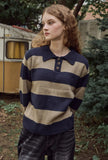 Wide Stripe Rugby Knit