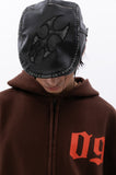 washing leather hunting cap