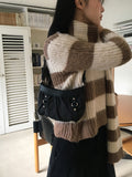 Basis Vintage Stripe Angora Knit