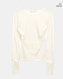 Soel Sleeve Button Slim Fit Long Sleeve T-Shirt