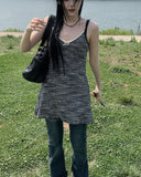 Chunky Damage Washing Denim Bootcut Pants