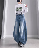 Curve Dart Volume Denim Pants