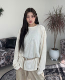 Kend Zipper Ribbed T-shirt