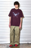 AubeA X-ray Butterfly Pigment T-shirt