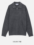 Jed Cash Hachi Half Zip-up Knit