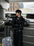 U-Neck Silket Long Sleeve T-shirt