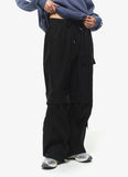 Double Pocket Wide Cargo Pants